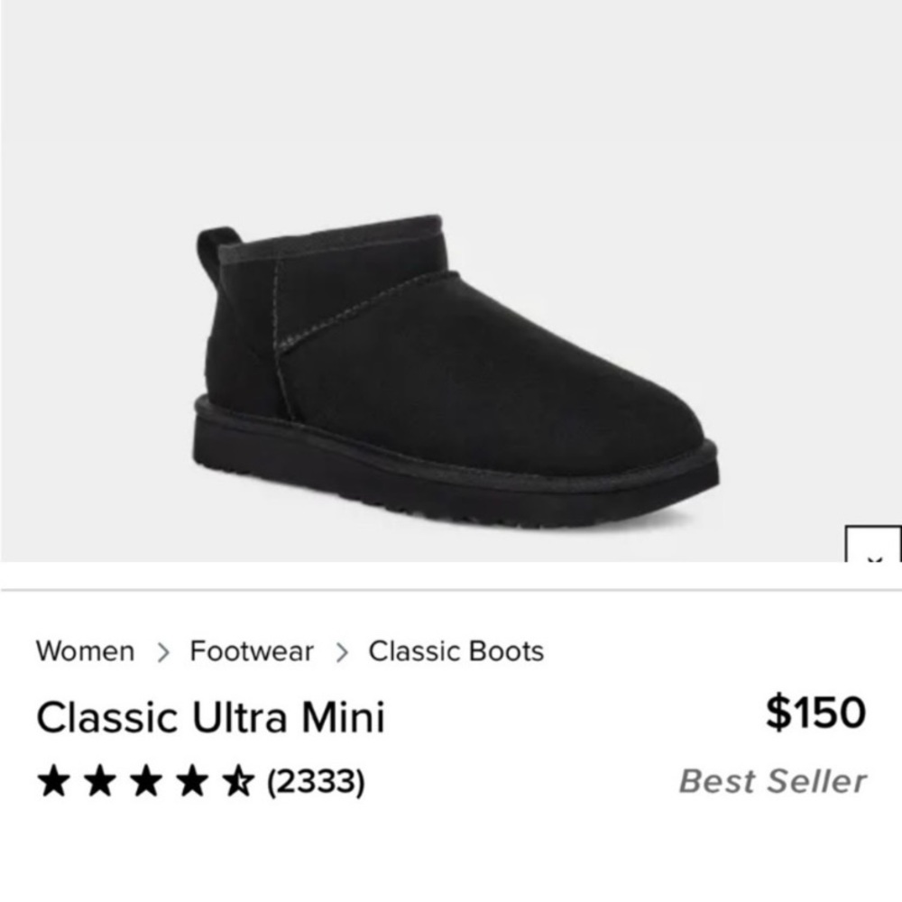 Classic ultra mini uggs